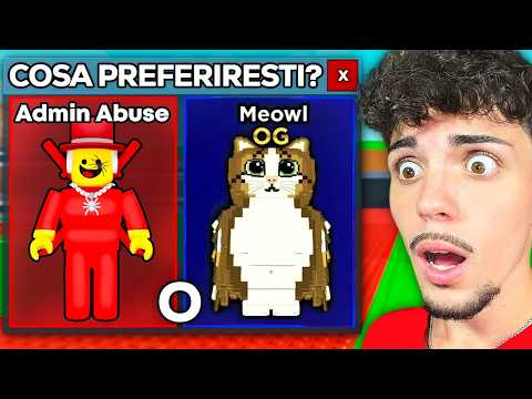 COSA PREFERIRESTI ESTREMO su STEAL A BRAINROT...