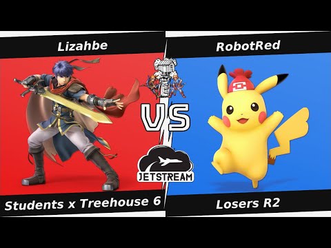 Students x Treehouse 6 Losers R2 - Lizahbe (Ike) Vs. RobotRed (Pikachu) Smash Ultimate - SSBU