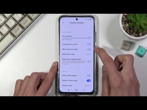 How to Activate Do Not Disturb Mode on XIAOMI Redmi Note 10S – Mute Sounds