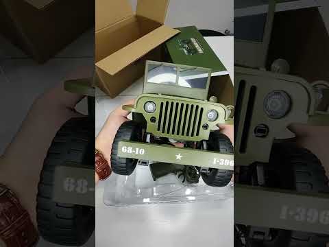 RC Military Truck, RC Car US Army Military Truck 110 Jeep C8815 #shorts #remotecontrolcar #rctruck