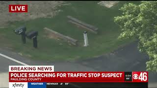 Police search for traffic stop suspect in Paulding County
