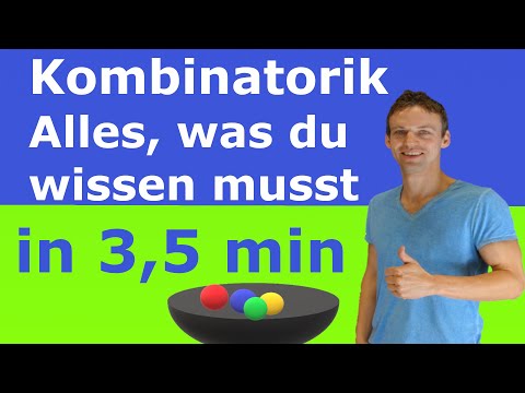 Kombinatorik Zusammenfassung - Wann nutze ich welche Formel? | LehrerBros