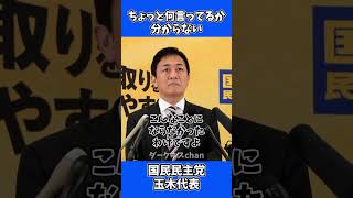 ちょっと何言ってるか分からない！ / 国民民主党 玉木代表 会見
