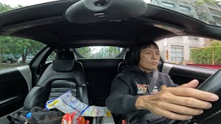 假日生活 下午出門 買糖果 換車 加油 10/25 萬聖節活動