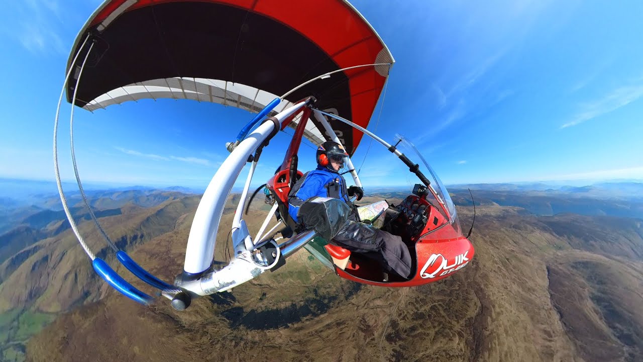 Flying flexwing: The Wondrous Welsh Hills