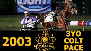 2003 Breeders Crown - No Pan Intended - 3CP