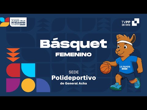 🏀Básquet Femenino - Los Lagos 🆚 Los Ríos - CERIVA de General Acha | Juegos de la Araucanía 2025