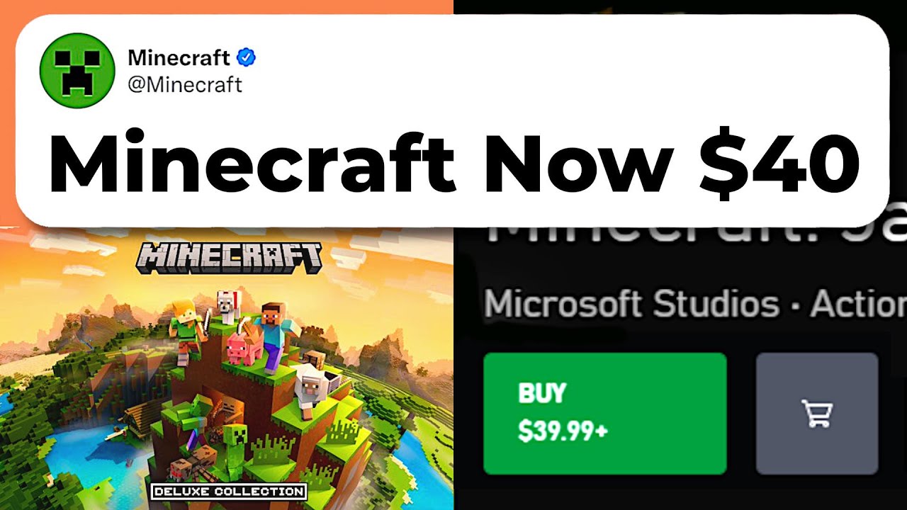 Why is Minecraft so expensive? More REF