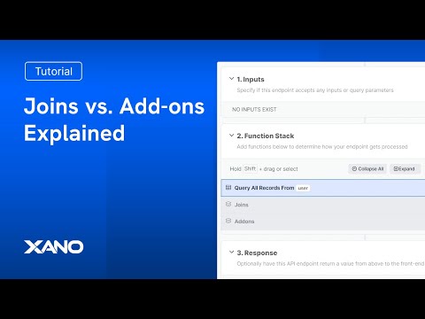 Joins vs. Add-ons Explained