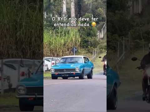 O BYD não entendeu nada! Ford Maverick V8 e Opala 6zão acelerando forte! #byd #maverick #maverickv8