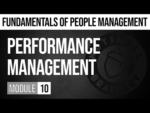 MODULE 10: How to Manage Employee Performance