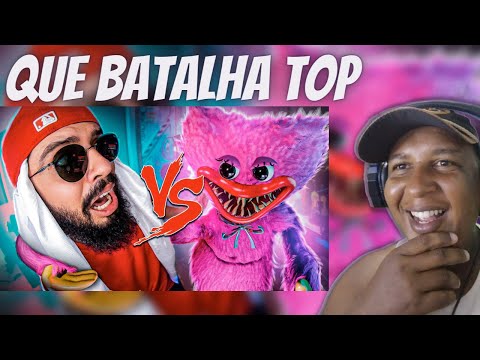 Kissy Missy Poppy Playtime Vs  Mussoumano   Batalha com Games CLÁUDIO REACT