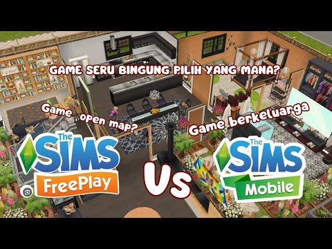 THE SIMS FREEPLAY ATAU THE SIMS MOBILE YA?|| Gameplay santuy🤣💅🏻