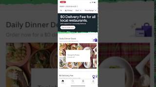 Contactless Delivery with Uber Eats