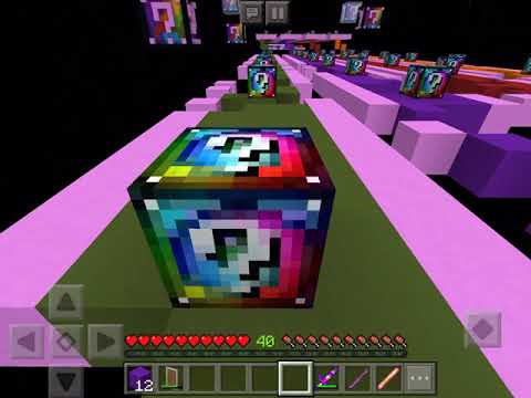SPIRAL LUCKY BLOCK RACE WITH ENDERTAZER