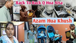 2nd Roze Ki Night Ko Ye Sab Q Hua | New stroller For Azam | Night Routine