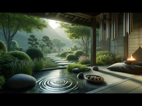 25 Minutes of Deep Meditation Music | Soothing Water Sounds | Relaxation & Inner Peace