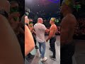 Dana White Steps Between Gilbert Burns and Khamzat Chimaev During UFC 273 Faceoff