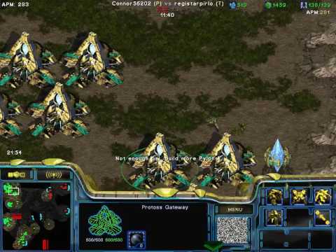 StarCraft Brood War 1v1 (FPVOD) Connor5620 (P) vs Registarpirlo (T) Fighting Spirit
