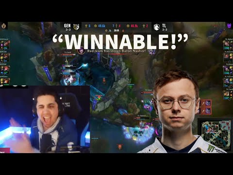 IWillDominate Goes Crazy As Jensen Steals The Baron!!