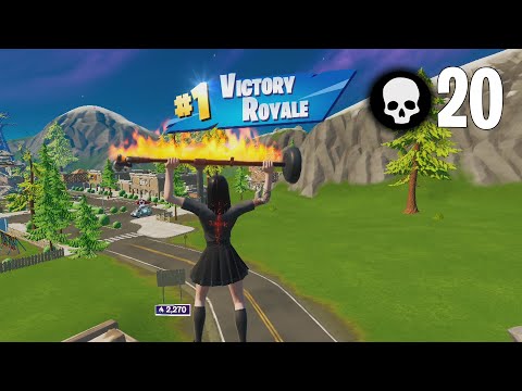 High Elimination Solo Arena Win Smooth Gameplay Full Game | Fortnite Season 8 [4K 240 FPS]