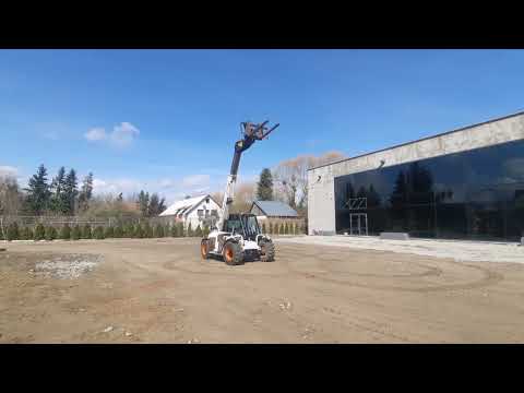 Обзор телескопического мини погрузчика T2250