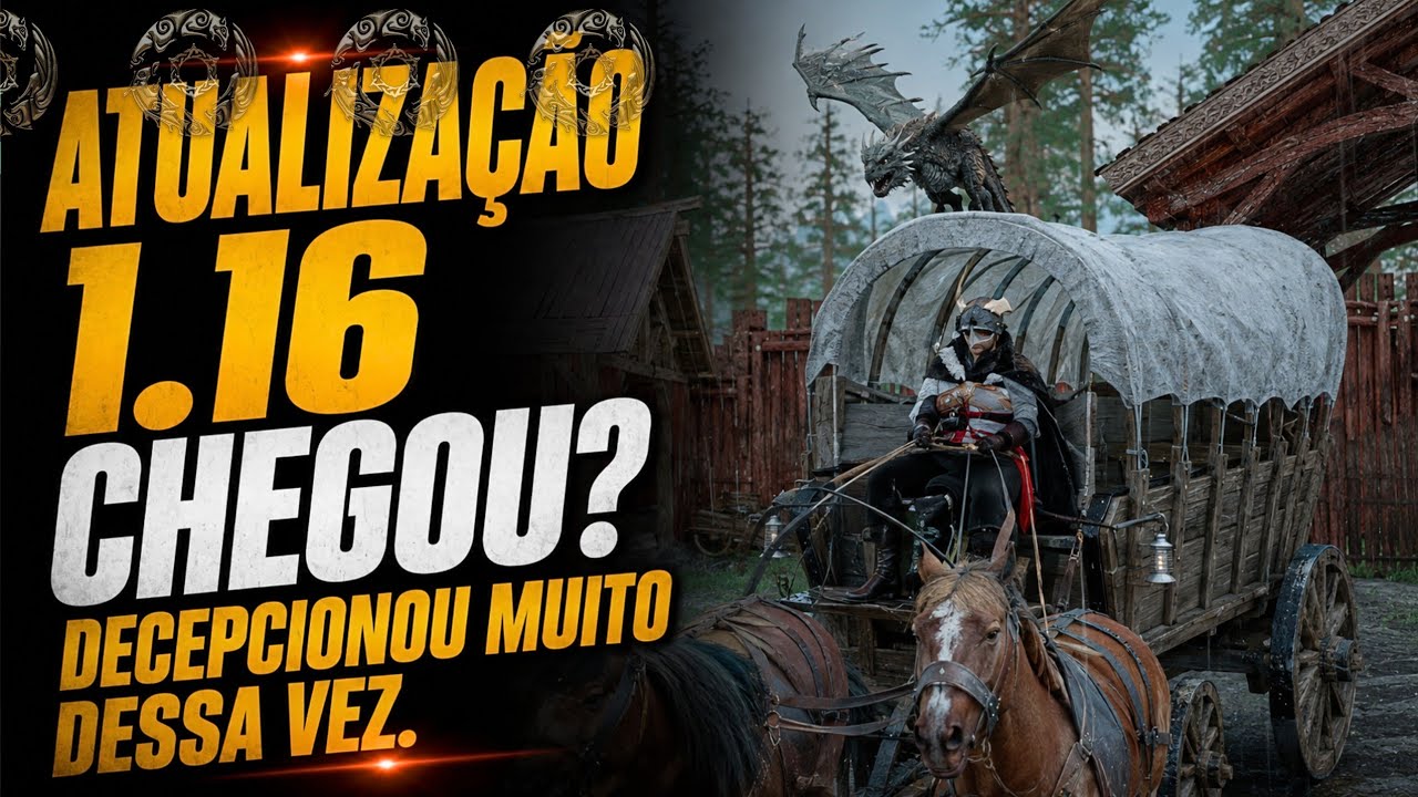 ATUALIZAÇÃO 1.16 CHEGOU? DECEPCIONOU MUITO DESSA VEZ! Crimson Desert