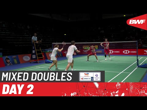 TotalEnergies BWF Sudirman Cup 2021 | Christiansen/Bøje (DEN) vs Alimov/Davletova (NBFR) | Group C