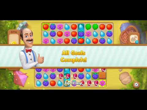 GardenScapes level 2241, 2242, 2244, 2245, 2246, 2247, 2248, 2249, 2250. No boosters