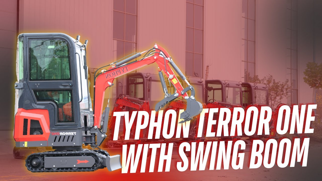 Swing Boom Action: Typhon Terror One Mini Excavator