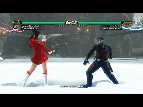 L7 117_7 Lili Rochefort ( Uchiha x24) VS (Law_fury93) Law - Tekken 6 ( Uchiha x24 ) Online #10