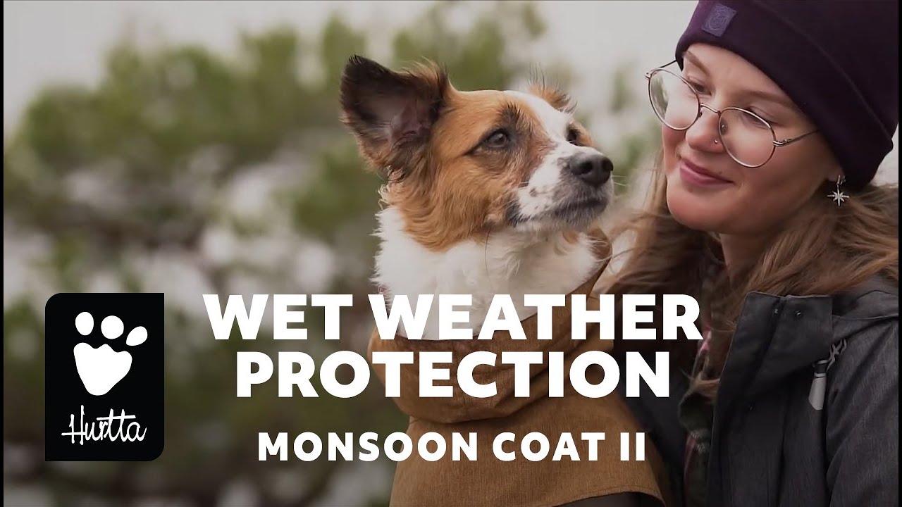 HURTTA Impermeabile Monsoon V2 Eco Rosa, 55 cm HURTTA Impermeabile Monsoon V2 Eco Rosa, 55 cm