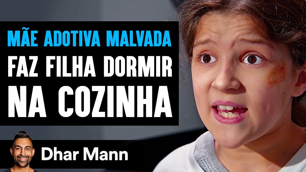 Mãe Adotiva Malvada Faz Filha Dormir Na Cozinha | Dhar Mann Studios