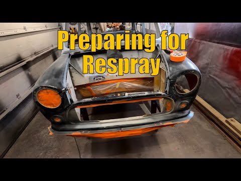 More Bodywork Prep - Cooper S Mk3 Restoration - Classic Mini Workshop Pt.41