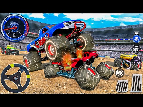 Crazy Monster Truck Demolition Derby - Extreme Crash Car Racing 3D - Android Gameplay
