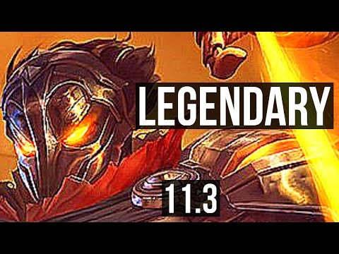 VIKTOR vs DIANA (MID) | 18/0/8, Legendary, 1200+ games, 1.1M mastery | BR Diamond | v11.3