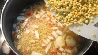 Rehogado de lentejas