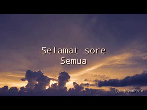 Ucapan selamat sore