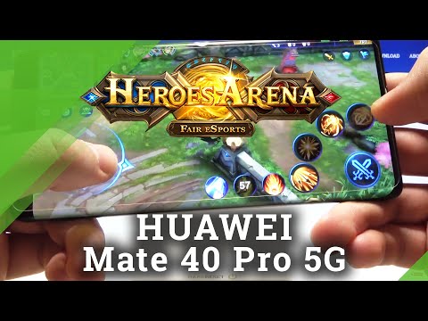 Heroes Arena Game Test on HUAWEI Mate 40 Pro 5G – Gameplay / Performance Checkup
