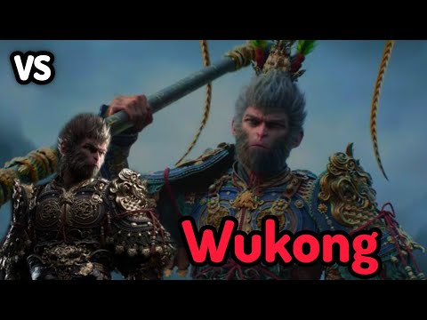 monkey King VS Titan Fight Scene - Black Myth Wukong