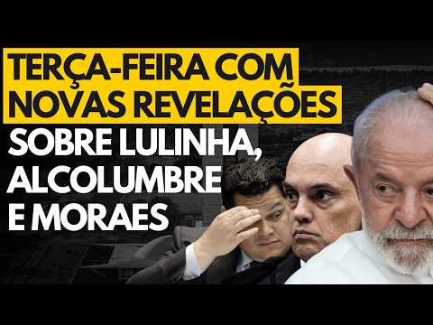 NOVAS REVELAÇÕES sobre Lulinha, Moraes e Alcolumbre na manhã dessa terça-feira