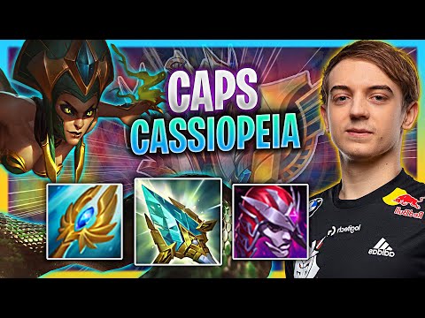 CAPS HARD CARRY WITH CASSIOPEIA! | G2 Caps Plays Cassiopeia Mid vs Lee Sin!  Season 2023