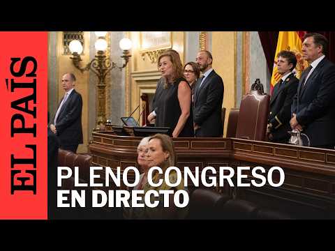 DIRECTO | Sesión plenaria en el Congreso de los Diputados | EL PAÍS