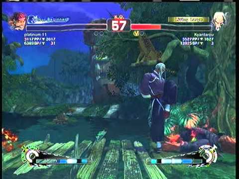 SSF4AE:  Evil Ryu (platinum 11)  vs. Gen (Kyantarou)  SD