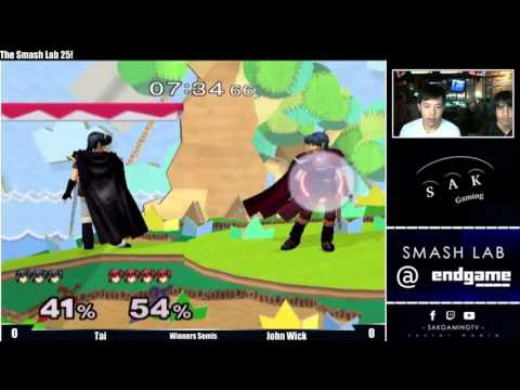 SL25 Winners Semis - Tai (Black Marth) vs John Wick (Red Marth)