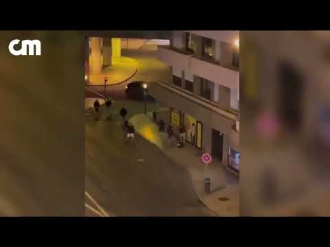 confrontos do depois do jogo de futsal do benfica e do sporting