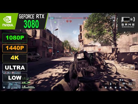 RTX 3080 | Обзор производительности Battlefield 6 Beta / Тестирование 1080P, 1440P, 4K Ultra и Low