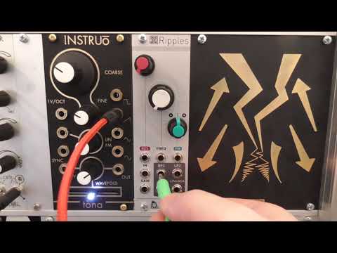 Mutable Instruments Ripples - Liquid Filter Basic Demo