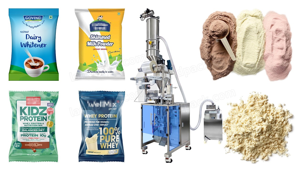 Automatic 100g-5kg Protect Powder Packaging Machine VFFS Machine