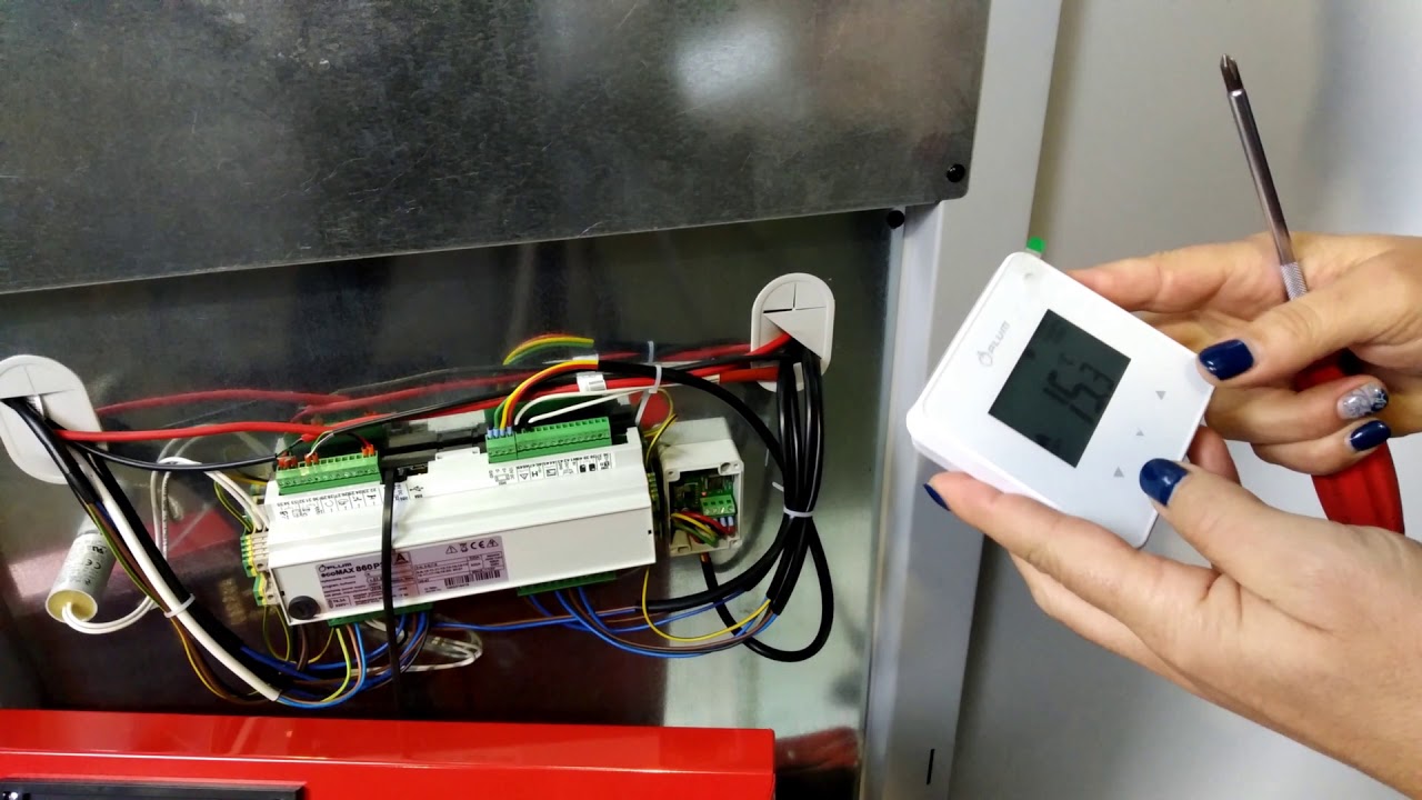 Caldeira #BiomasseP - Parte 3 Configuração de Termostato